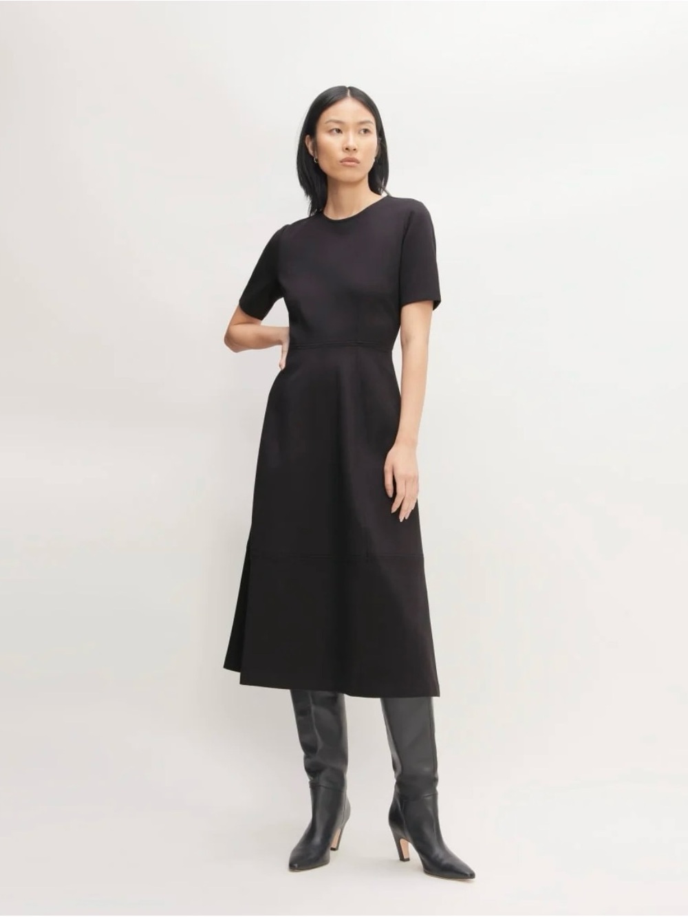 Everlane The Dream Short Sleeve Dress